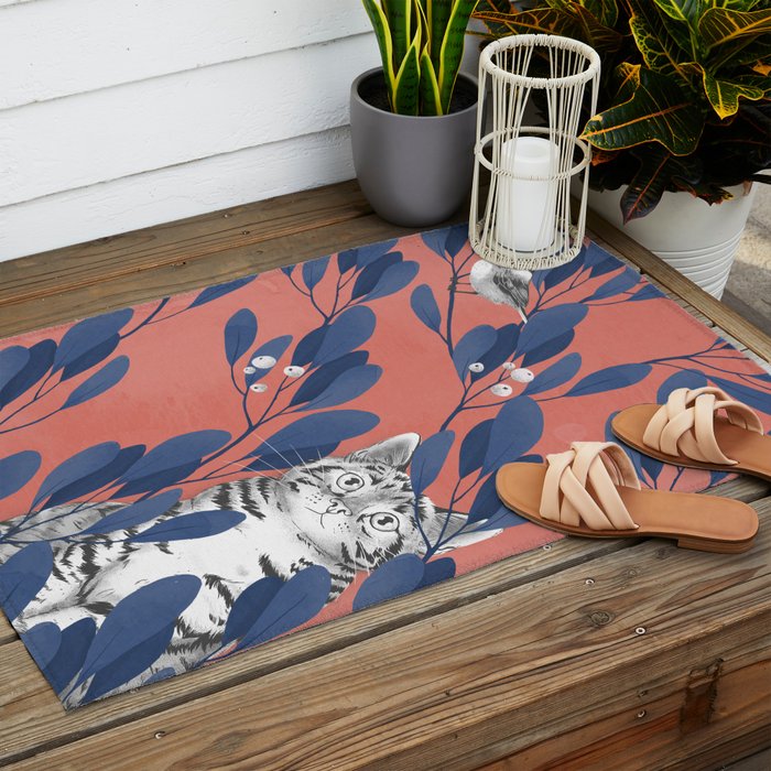 in the wild // repeat pattern Outdoor Rug Gallery Image 2
