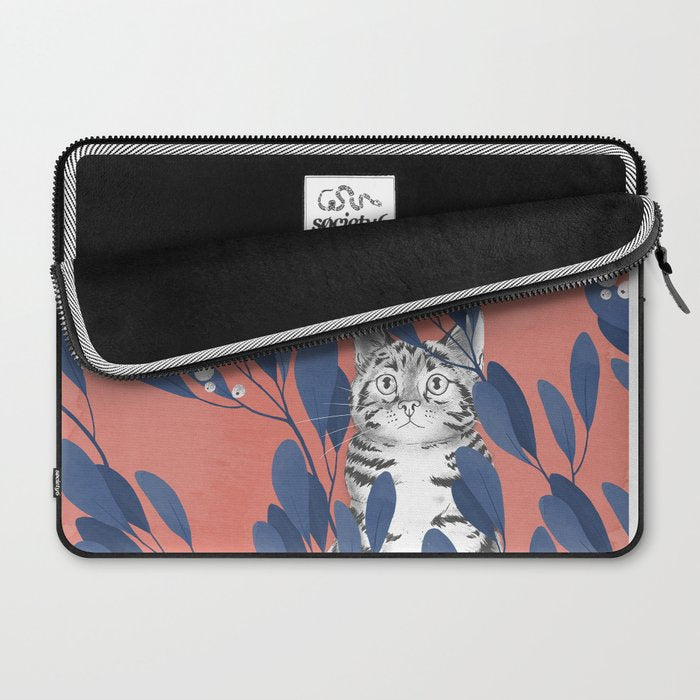 in the wild // repeat pattern Laptop Sleeve Gallery Image 2