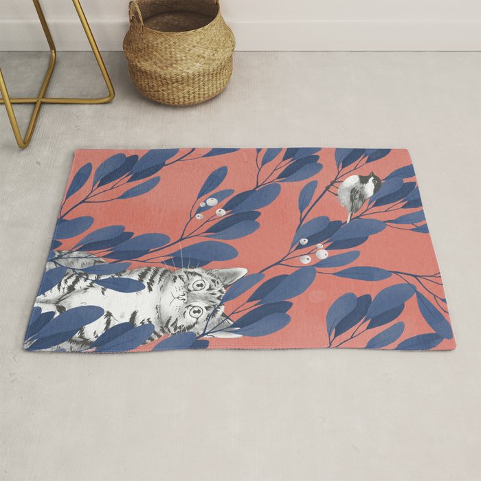 in the wild // repeat pattern Rug Gallery Image 1
