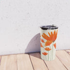 Fiery Red Flowers Travel Mug Gallery Image 4