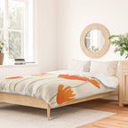 Fiery Red Flowers Duvet Cover Gallery Image 2