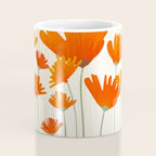 Fiery Red Flowers Coffee Mug Gallery Image 4