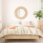 Fiery Red Flowers Duvet Cover Gallery Image 3