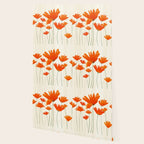 Fiery Red Flowers Wallpaper Gallery Image 2