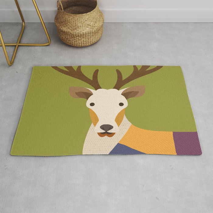 Red Deer Rug Gallery Image 1