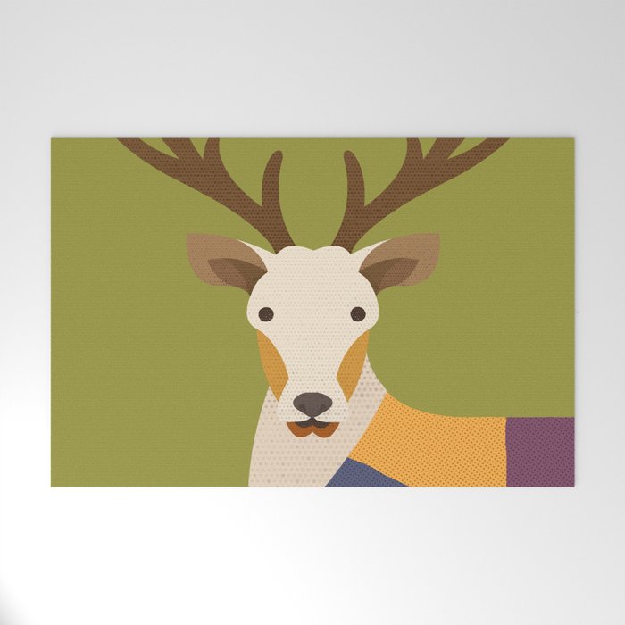 Red Deer Welcome Mat Gallery Image 1
