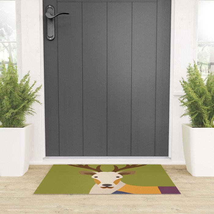 Red Deer Welcome Mat Gallery Image 3