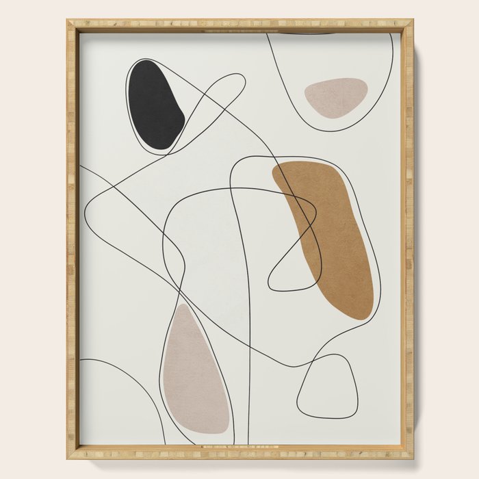 Thin Flow II Serving Tray Gallery Image 1