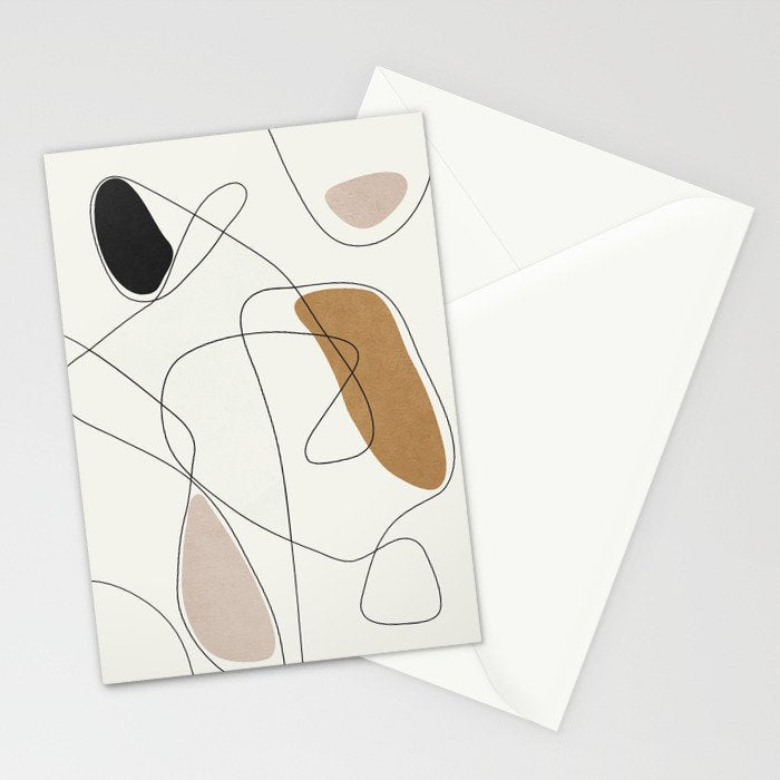 Thin Flow II Stationery Card Gallery Image 2
