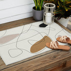 Thin Flow II Outdoor Rug Gallery Image 2