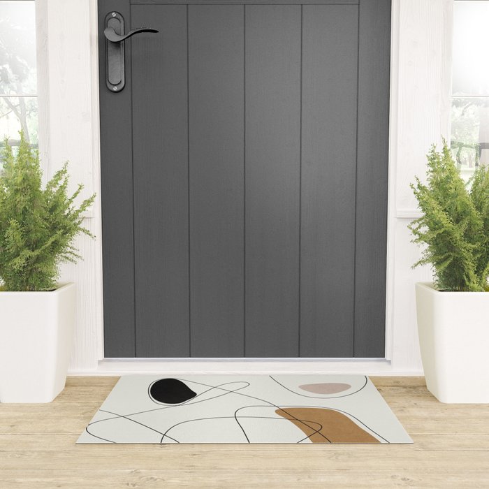 Thin Flow II Welcome Mat Gallery Image 3