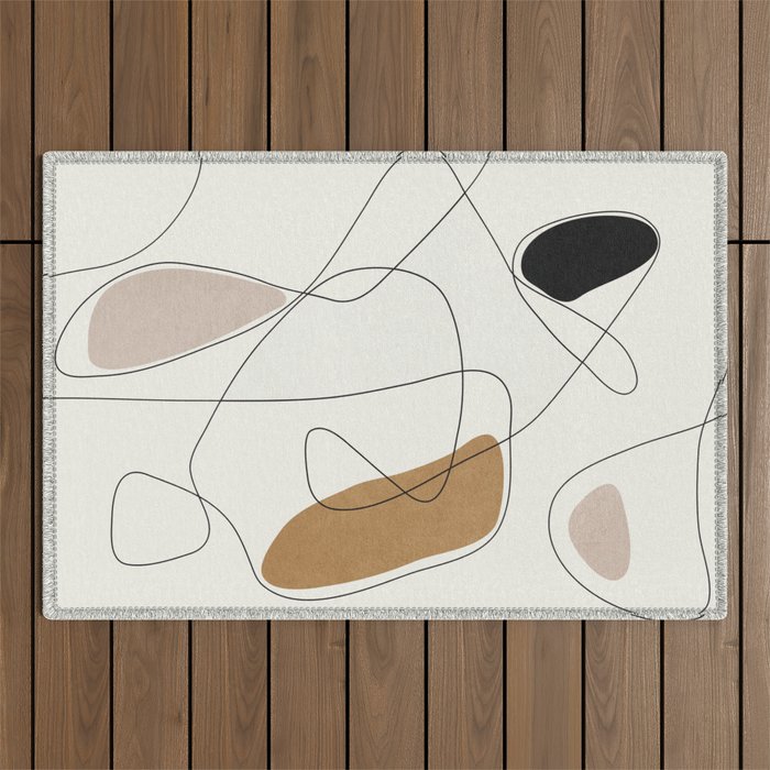 Thin Flow II Outdoor Rug Gallery Image 1