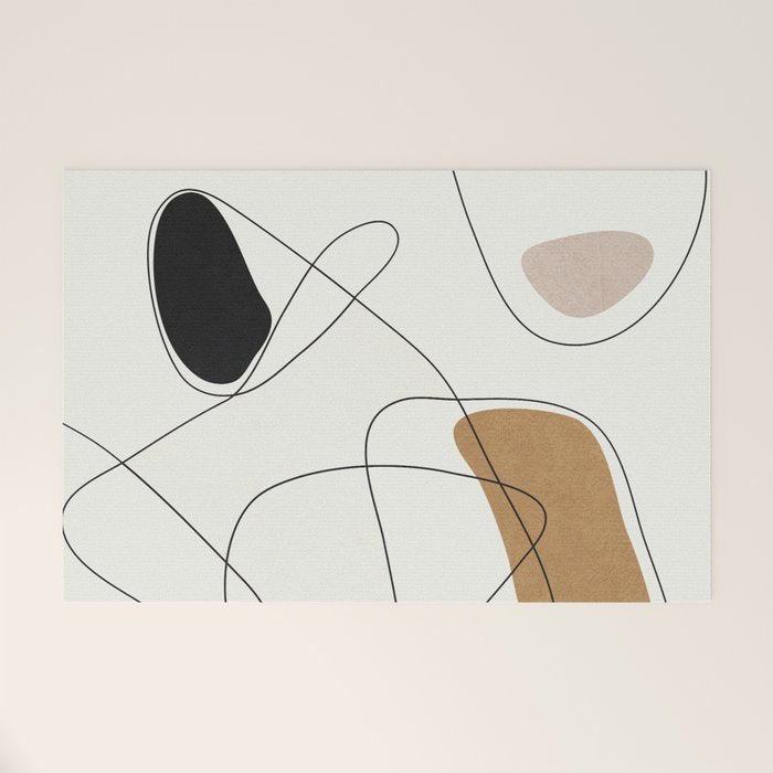 Thin Flow II Welcome Mat Gallery Image 1