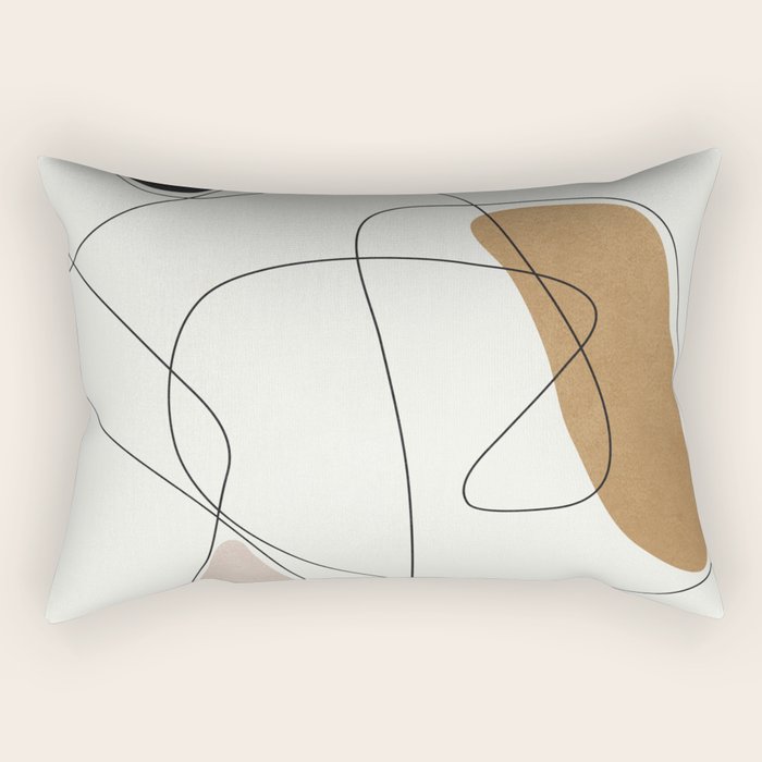 Thin Flow II Rectangular Pillow Gallery Image 1