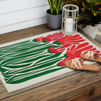 Nerine Lily: Les Fleurs | Flower Market 02 | Spring Summer 23 Outdoor Rug Gallery Image 2
