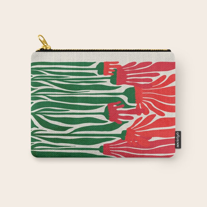 Nerine Lily: Les Fleurs | Flower Market 02 | Spring Summer 23 Carry All Pouch Gallery Image 1