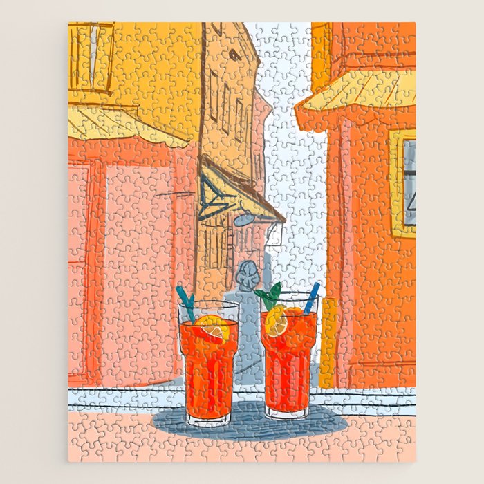 Two Aperols Please Jigsaw Puzzle Gallery Image 1