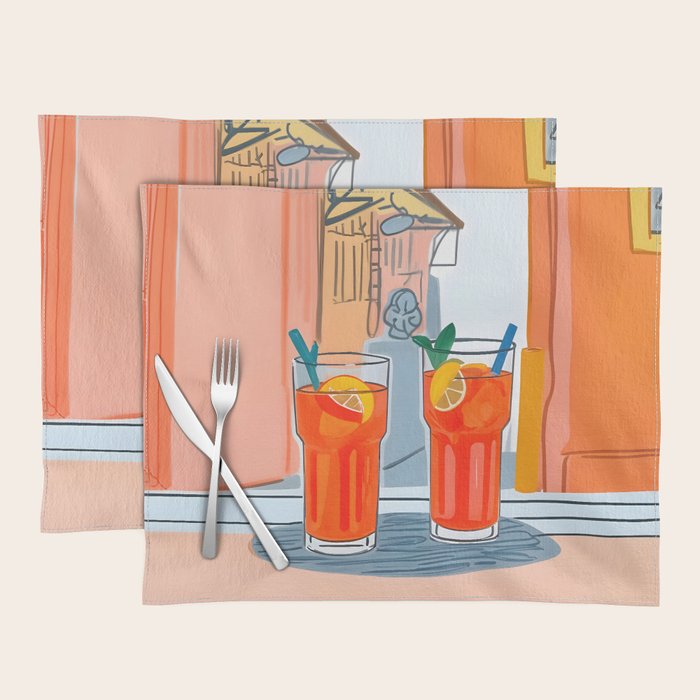 Two Aperols Please Placemat Gallery Image 1