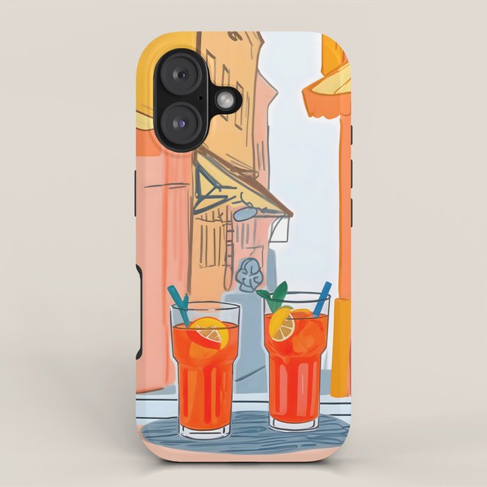 Two Aperols Please iPhone Case Gallery Image 1