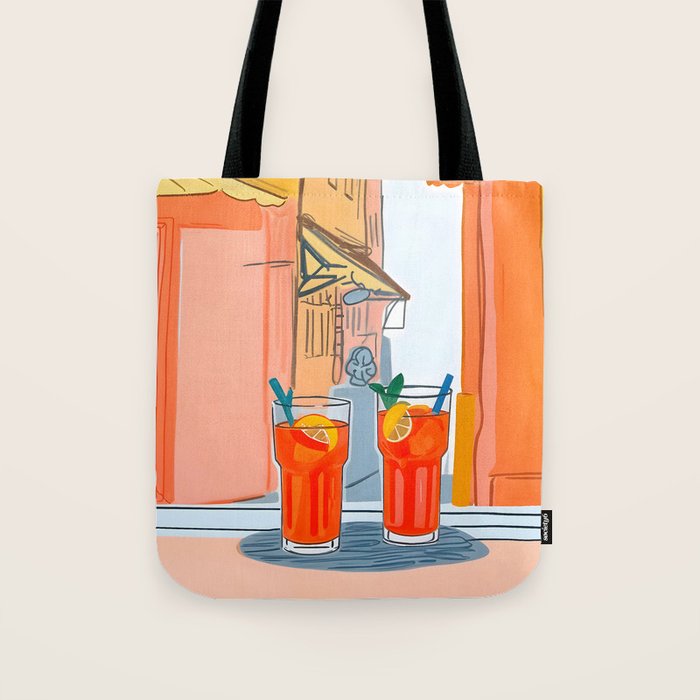 Two Aperols Please Tote Bag Gallery Image 1