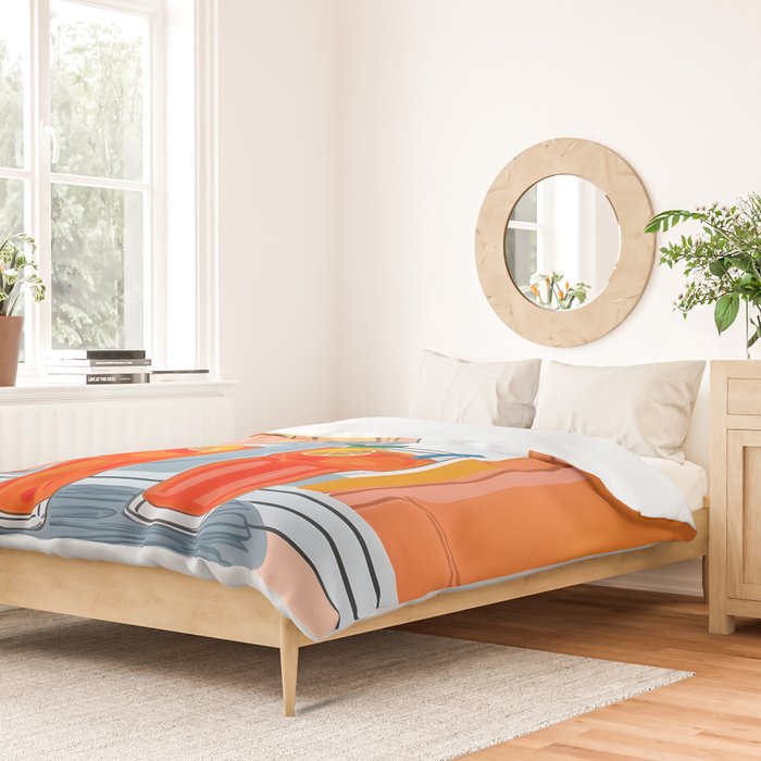 Two Aperols Please Duvet Cover Gallery Image 2