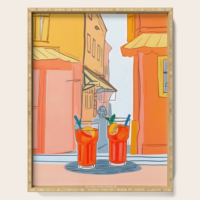 Two Aperols Please Serving Tray Gallery Image 1