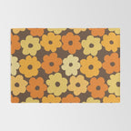 Simple Flower Pattern #2 Rug Gallery Image 2