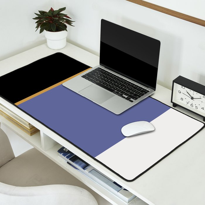 Contemporary Color Block XVII Desk Mat Gallery Image 2