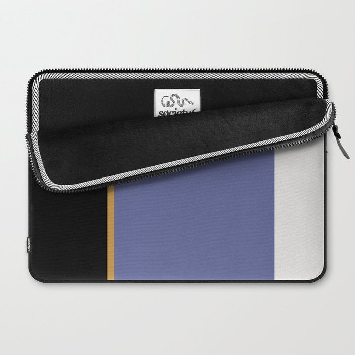 Contemporary Color Block XVII Laptop Sleeve Gallery Image 2