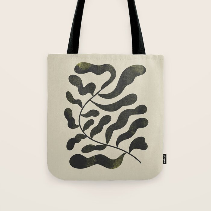 Abstract Plant No. 4 Tote Bag Gallery Image 1