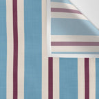 Classic Stripes - heritage blue berry Wall Tapestry Gallery Image 3