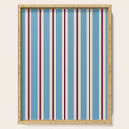 Classic Stripes - heritage blue berry Serving Tray Gallery Image 1