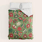 Ugly Christmas Sweaters Pattern Comforter Gallery Image 6