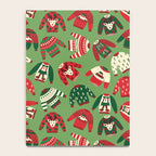 Ugly Christmas Sweaters Pattern Notebook Gallery Image 4