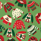Ugly Christmas Sweaters Pattern Coffee Mug Gallery Image 2
