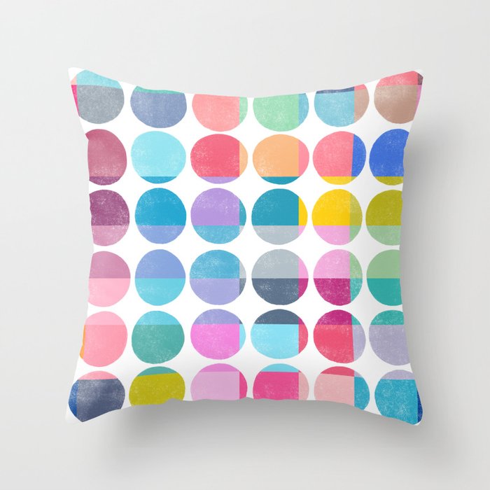 colorplay 21 Throw Pillow Gallery Image 6