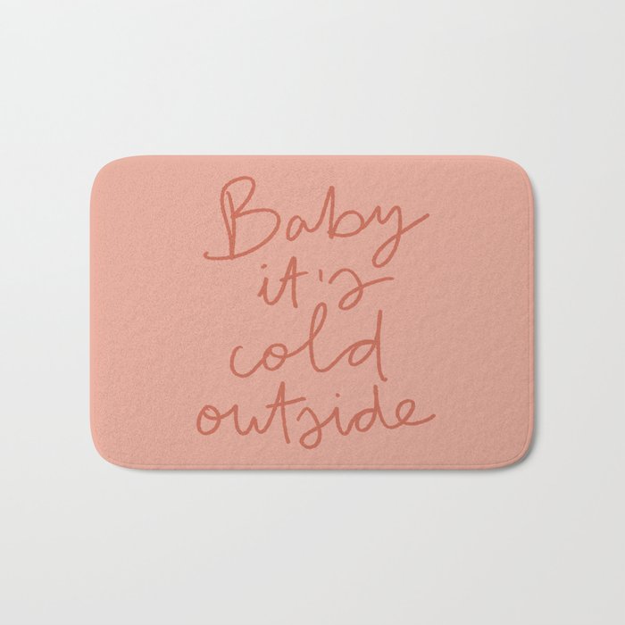 Baby It's Cold Outside Bath Mat Gallery Image 1