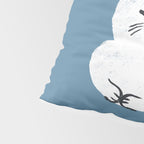 Comfy Cat WarmBlue Pillow Sham Gallery Image 4