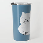 Comfy Cat WarmBlue Travel Mug Gallery Image 3