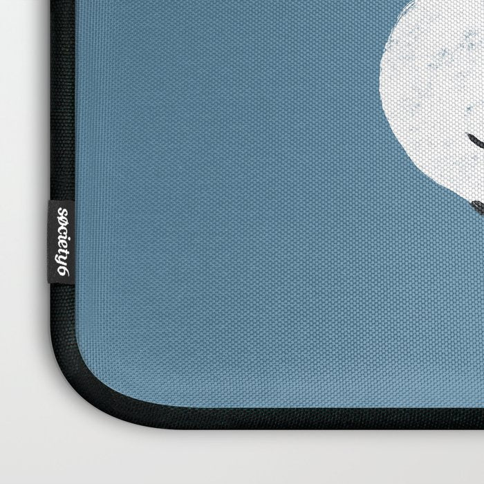 Comfy Cat WarmBlue Laptop Sleeve Gallery Image 3