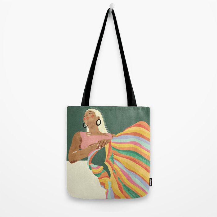 Rainbow Lady Tote Bag Gallery Image 2