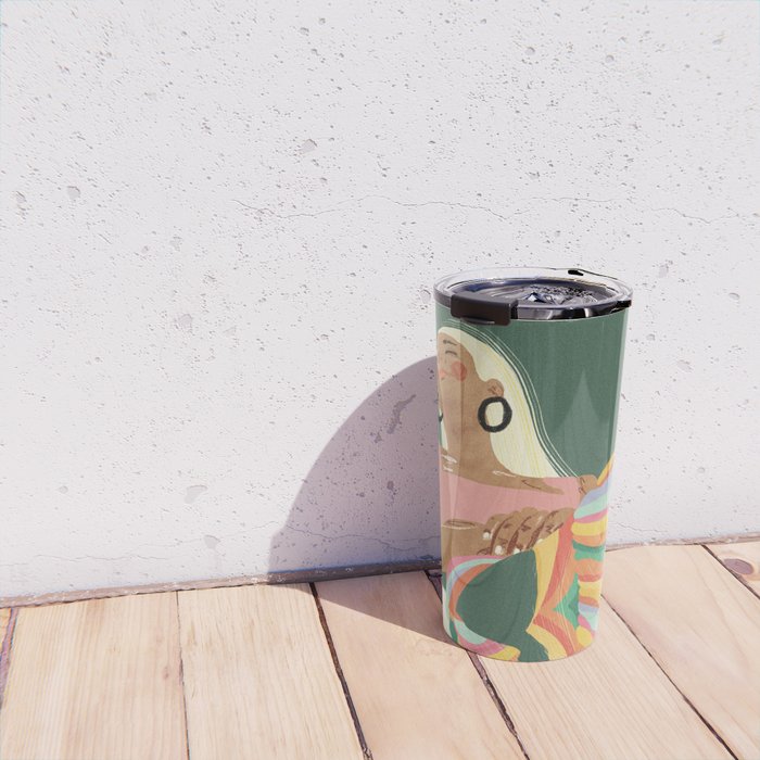 Rainbow Lady Travel Mug Gallery Image 4