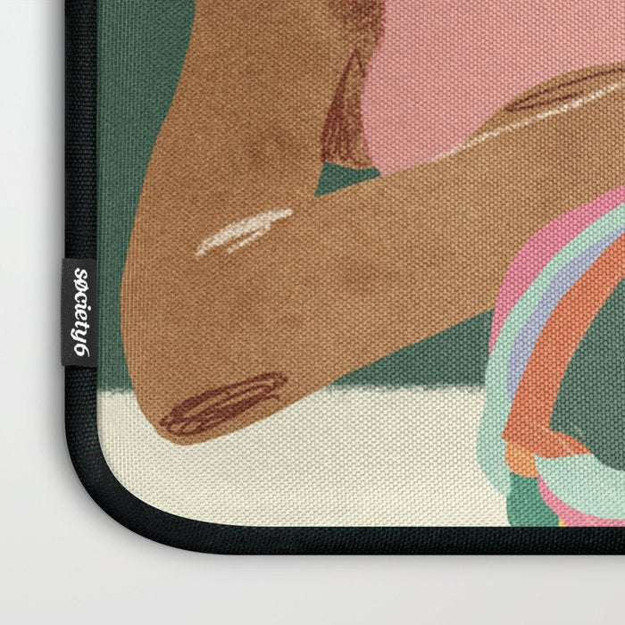 Rainbow Lady Laptop Sleeve Gallery Image 3