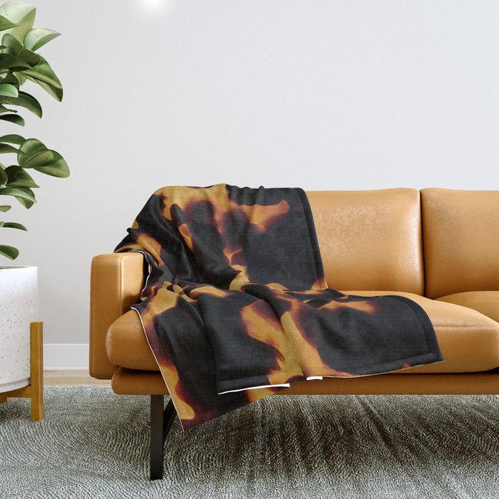 Tortoise Shell II Throw Blanket Gallery Image 1