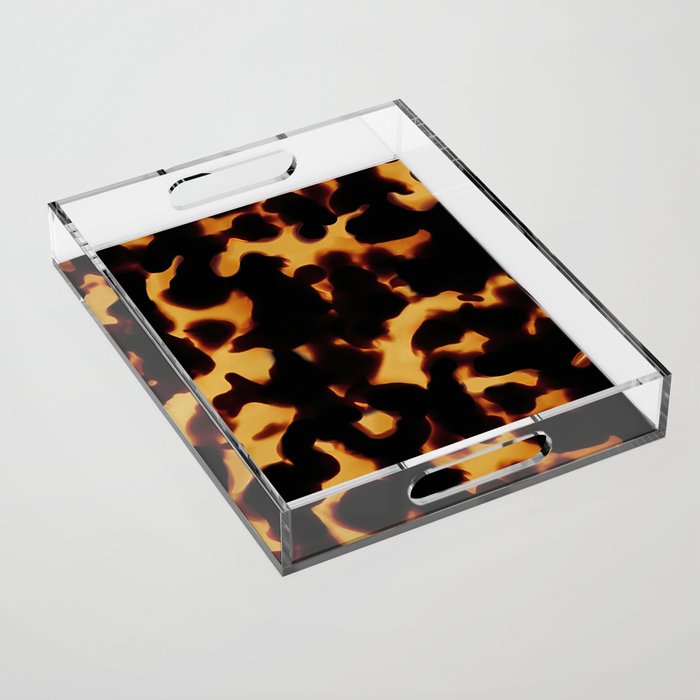Tortoise Shell II Acrylic Tray Gallery Image 1