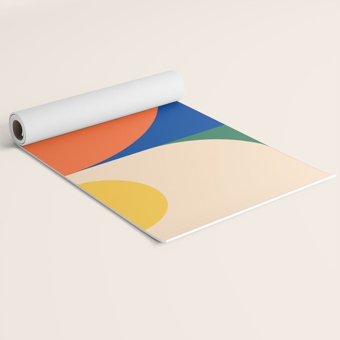 Geometric Shapes 225 Yoga Mat Gallery Image 2