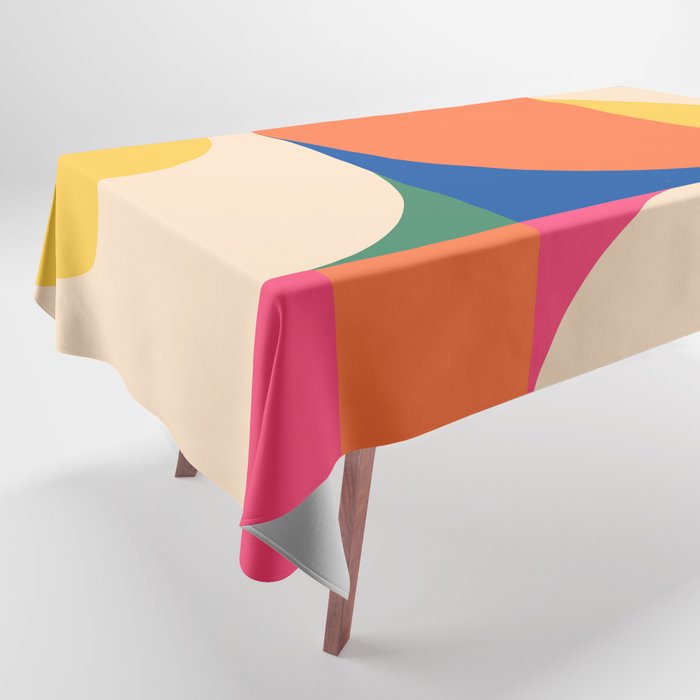Geometric Shapes 225 Tablecloth Gallery Image 1