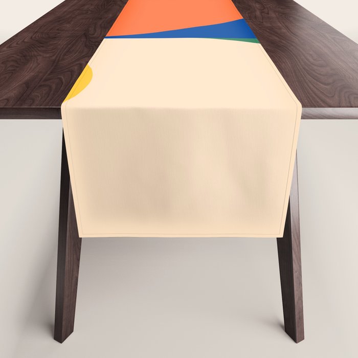 Geometric Shapes 225 Table Runner Gallery Image 1