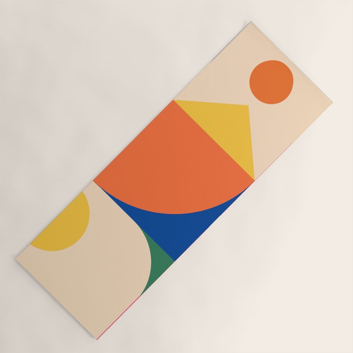 Geometric Shapes 225 Yoga Mat Gallery Image 1