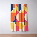 Geometric Shapes 225 Window Curtain Gallery Image 3